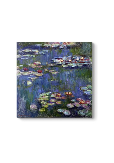 Claude Monet - Water Lilies Tablosu 40 X 40