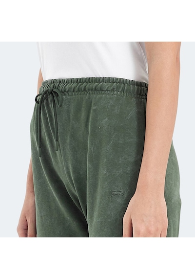 Slazenger VESPERA Kadın Bol Paça Haki Eşofman Altı