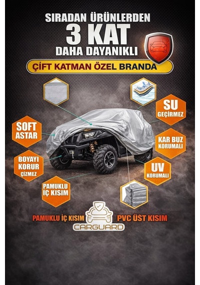 Tüm Atv İle Uyumlu Atv Brandası