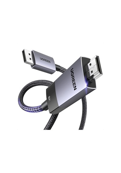 8k 60hz Displayport 1.4 To Hdmı 2.1 Örgülü Kablo, 1m, 80395