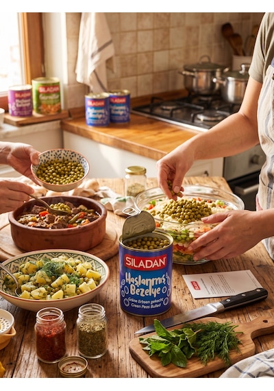 Haşlanmış Bezelye 800 Gr Dev Boy - Hemen Aç, Lezzeti Kat
