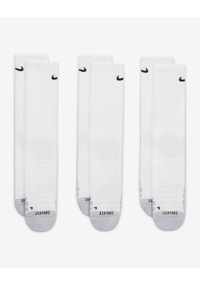 Nike Sx5547-100 Everyday Max Destekli Bilek Antrenman Çorapları 3 Çift Beyaz