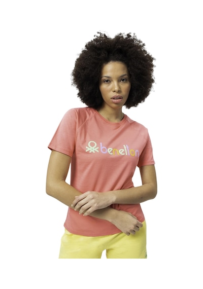 United Colors Of Benetton Kadın T-shirt Ben.w20360 Pembe