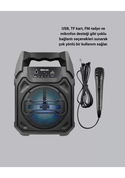 Hepsi Taşınabilir Şarjlı Hoparlör Bluetooth Tws Ve Uzun Pil Ömrü Najmaddin