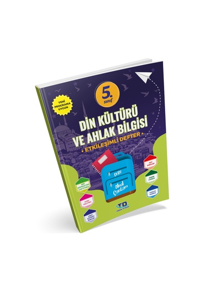 5.sınıf Din Kültürü Ve Ahlak Bilgisi Etkileşimli Defter
