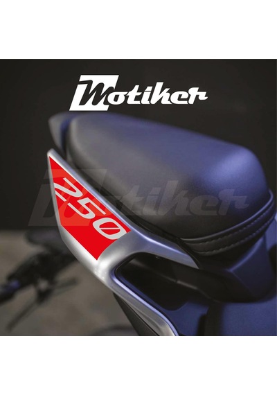 Cfmoto 250sr Arka Kuyruk Stıcker Model 1 Kırmızı Renk