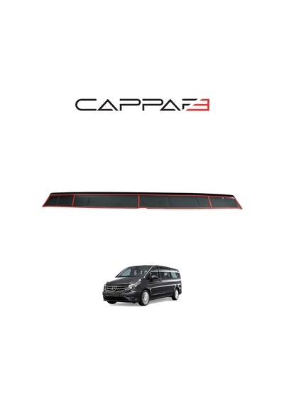 Mercedes Vito 2015-2020 Yıl Aralığı Uyumlu Arka Tampon Eşiği Parlak