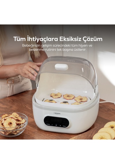 Buharlı Biberon Sterilizatörü Ve Kurutucu X1001