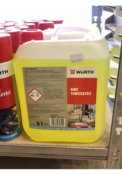 Würth Bmf Genel Amaçlı Araba Atölye Ve Tekne Temizleyici 5 Lt