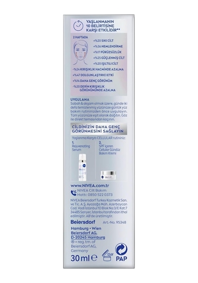 Cellular Epigenetics Rejuvenating Yaşlanma Karşıtı Cilt Serumu 30 Ml, Dolgunlaştırıcı,nemlendir