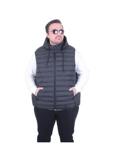 Starbattal Erkek Büyük Beden Yelek Mg 2510 Sıyah Siyah