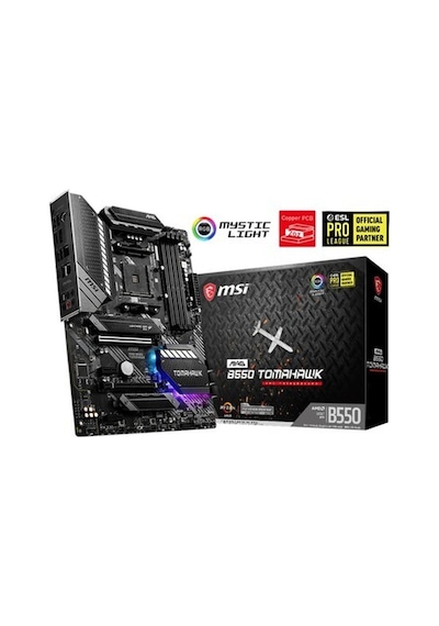 Msı Mag B550 Tomahawk Ddr4 5100mhz 1xhdmı 1xdp 2xm.2 Usb 3.2 Atx Am4