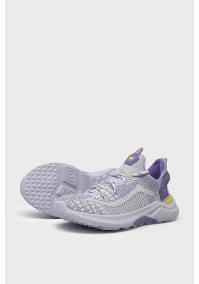 Pepino P-1428 Lila Unısex Çocuk Örgülü Bağlı Sneaker LILA Lila