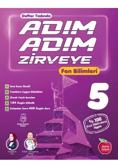 Newton 5.sınıf Fen Bilimleri Adım Adım Zirveye Defter Tadında