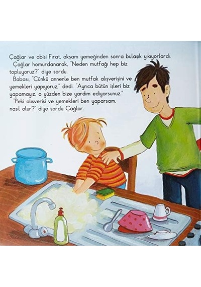 Çağlar Makarna Pişiriyor: İlk Okuma Kitabım