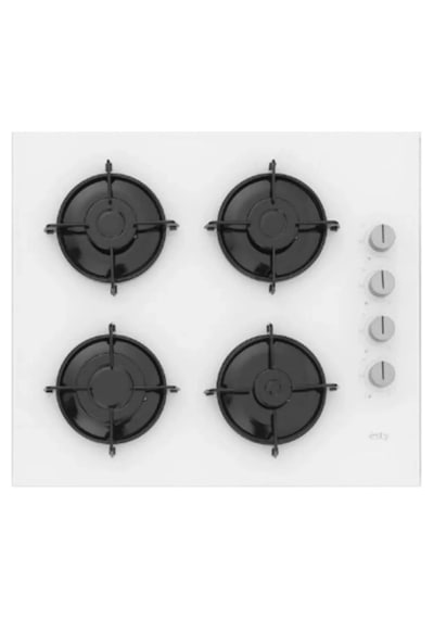 Esty ACO5335W01 - AEF6601W04 Beyaz Cam Ankastre Set