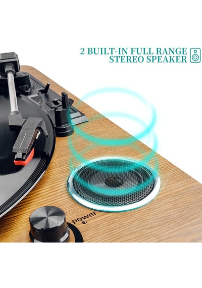 Record Master Tt249 Retro Pikap - Bluetooth + Mp3 Kayıt Özelliği