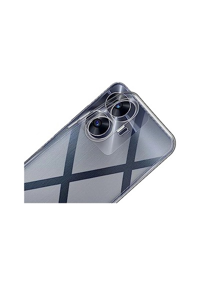 Realme C55 Kılıf Lüx Şeffaf Silikon -