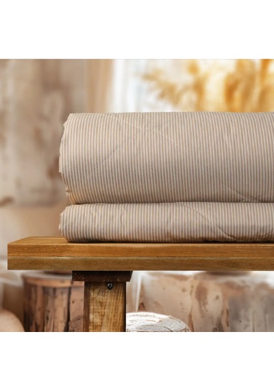 Özyurtlar Home %100 Merinos Kuzu Yün Pike Battal Boy 220x240 Kahverengi