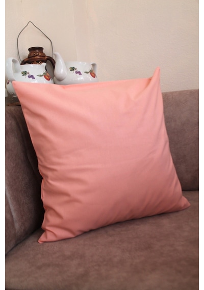Yavru Ağzı Premium %100 Pamuklu Fermuarsız Kırlent Kılıfı 43x43cm