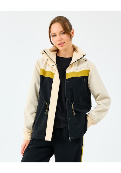 Skechers W Adjustable Waisted Full Zip Micro Jacket Kadın Ecru Mont S2520208-1983 Ekru