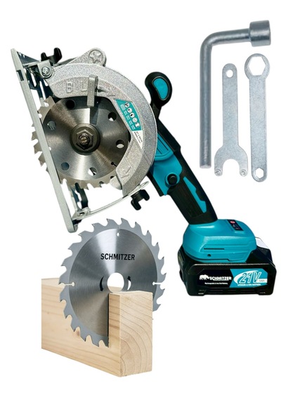 Schmıtzer 6lıset-tu Set Pro 21v 43 Parça Şarjlı Hilti Matkap Somun Sökme Taşlama Dekupaj Dairesel Testere