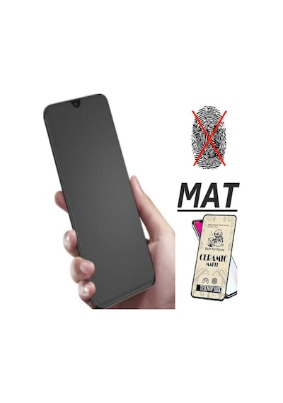 Realme 5i Mat Ekran Seramik Tam Kaplayan Kırılmaz Cam Nano Ekran Koruyucu