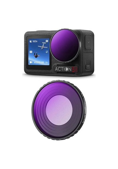 K&f Concept Nano-x Nd8 3 Stop Djı Osmo Action 4 Ve Osmo Action 5 Pro Lens Filtresi