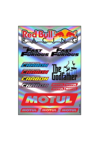 A5 Hologram Sticker 075 Tek Paket Çoklu Sticker Standart