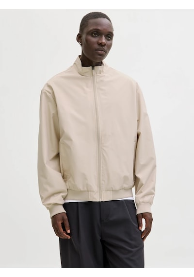 Jack & Jones Jack&jones Jjecharge Stand Collar Erkek Bomber Ceket 12288895 Bej