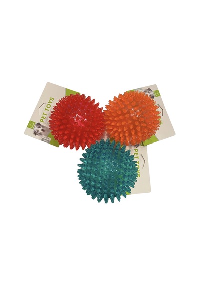 Nunbell Suda Batmaz Termoplastik Kirpi Köpek Oyuncağı 13 CM 10 Adet