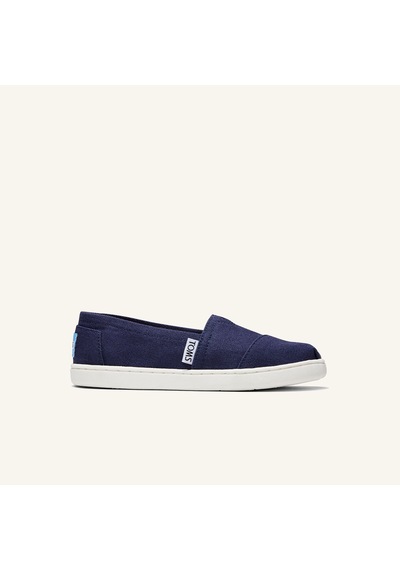 10010532 Navy Espadril Erkek Çocuk 10010532 Toms Aclass Alpargata Canvas Navy 30-36