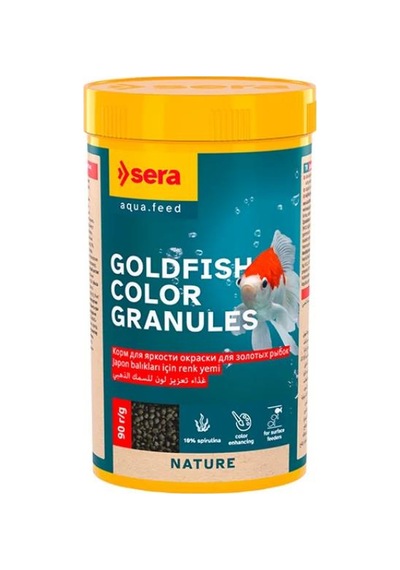 Sera Goldfish Color Granules Japon Balığı Yemi 250 Ml 90 Gr