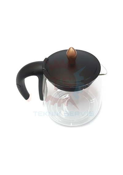 Arzum Uyumlu Ar3079 Çaycı Eco Çay Makinesi Cam Demlik (Filtresiz)