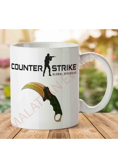 1-954 Csgo Bıçak İki Tarafı Baskılı Kupa Bardak.jpg