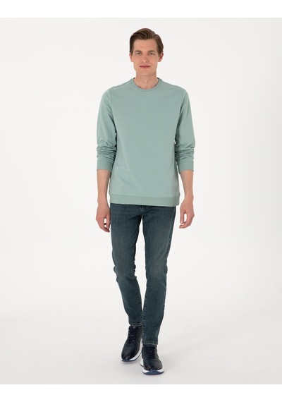 Pierre Cardin Erkek Çağla Sweatshirt 50314054-vr016 Çağla