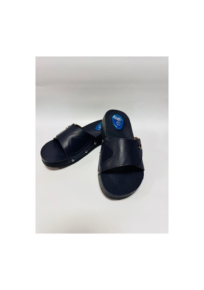 Style Comfort Ortopedik Halluks Valgus Anatomik Taban Kemik Çıkıntısı Ve Topuk Dikeni Terliği Cırtlı Schwjl.03 Lacivert