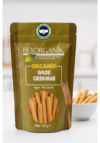 Organik Sade Grissini 120gr