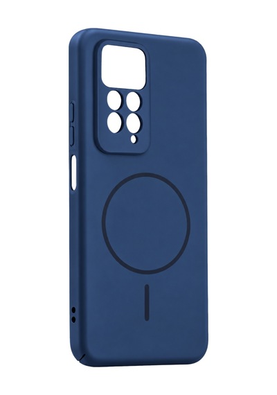 Xiaomi Redmi Note 11 Pro Mika Pc Magsafe Kapak - Mavi Çok Renkli