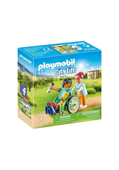 Playmobil Patient In Wheelchair
