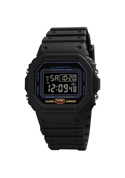 Geeroyoo Skmeı 1628 Erkek Spor Saati: 50m Su Geçirmez, Alarm, Kronometre, Geri Sayım, Gece Işığı, Tarih Ve Gün Göstergeli Çok Fonksiyonlu Dijital Saat.