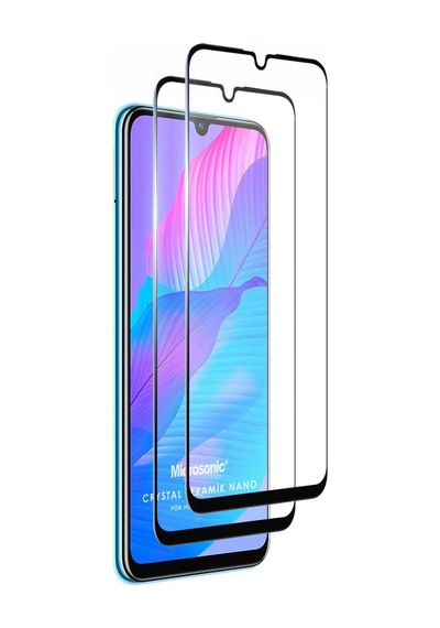 Microsonic Huawei P Smart 2020 Crystal Seramik Nano Ekran Koruyucu Siyah 2 Adet