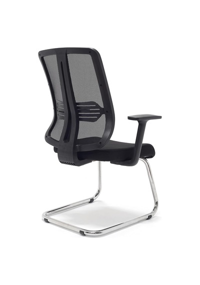 Büro Ofis Sistemleri // Comfort Visitor Black Misafir Bekleme Koltuğu Sabit Krom Ayak Diğer Büro Ofis Sistemleri // Comfort Visitor Black Misafir Bekleme Koltuğu Sabit Krom Ayak Diğer