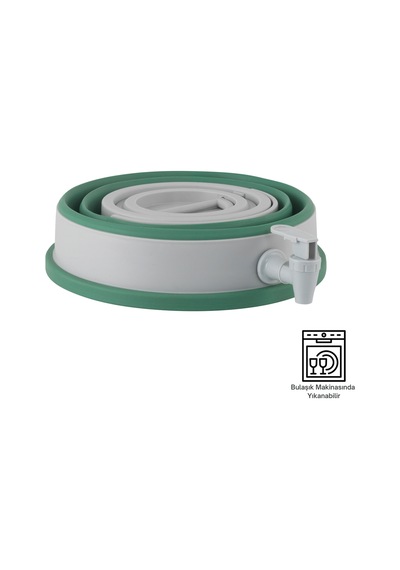 Outwell Collaps Water Carrier 6 L S. Green Yeşil-gri