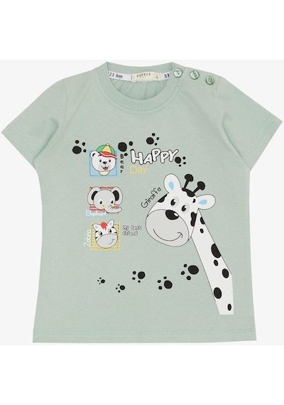 Breeze Erkek Bebek Tişört Sevimli Hayvancıklar Baskılı 9 Ay-3 Yaş, Mint Yeşili-mint Yeşili Mint Yeşili Breeze Erkek Bebek Tişört Sevimli Hayvancıklar Baskılı 9 Ay-3 Yaş, Mint Yeşili-mint Yeşili Mint Yeşili