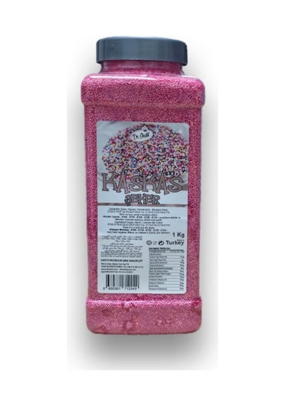Dr Gusto Kaskas Şeker 1kg Kırmızı