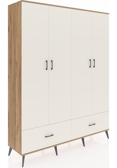 Hyperion Gardrop 6 Raflı 2 Çekmeceli 2 Askılı 176x44x221 Çam-aytaşı Aytaşı Hyperion Gardrop 6 Raflı 2 Çekmeceli 2 Askılı 176x44x221 Çam-aytaşı Aytaşı