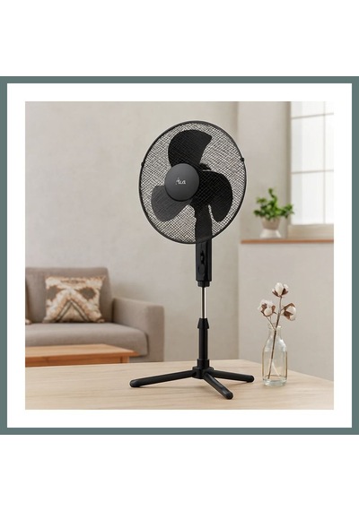 Ventra 16\" 41 Cm Teleskopik Katlanır Ayaklı Vantilatör - Metal Kafes, 3 Kademe Ventra