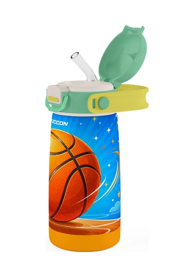 Puccon Erkek Çocuk Basketbol Baskılı Taşıma Askılı 420 Ml Çelik Matara Termos - Turuncu Yeşil Basketbol Topu 60036 Turuncu - Yeşil Puccon Erkek Çocuk Basketbol Baskılı Taşıma Askılı 420 Ml Çelik Matara Termos - Turuncu Yeşil Basketbol Topu 60036 Turuncu - Yeşil