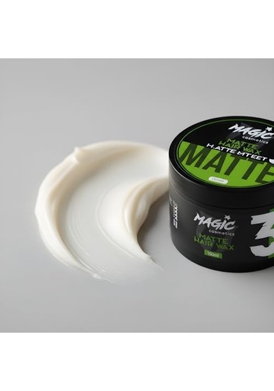 Mat Ve Doğal Görünüm Sağlayan Saç Şekillendirici Wax 150 Ml Güçlü & Kalıcı Tutuş Kadın Ve Erkek İçin Saç Şekillendirme Vaksı Tüm Saç Tipleri